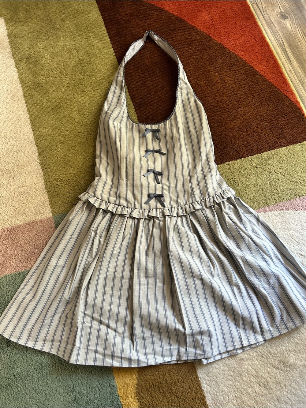 Janice Halter Mini dress